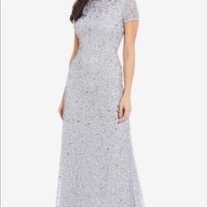 Size 2 Adrianna Papell Bridesmaid /MOB dress. Completely beaded.